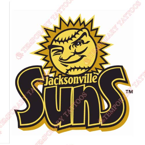 Jacksonville Suns Customize Temporary Tattoos Stickers NO.7725